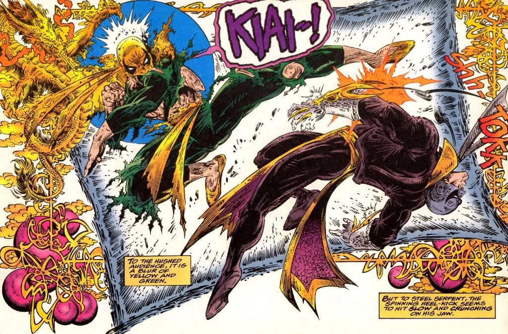 SUPERHERO FEATS Iron Fist